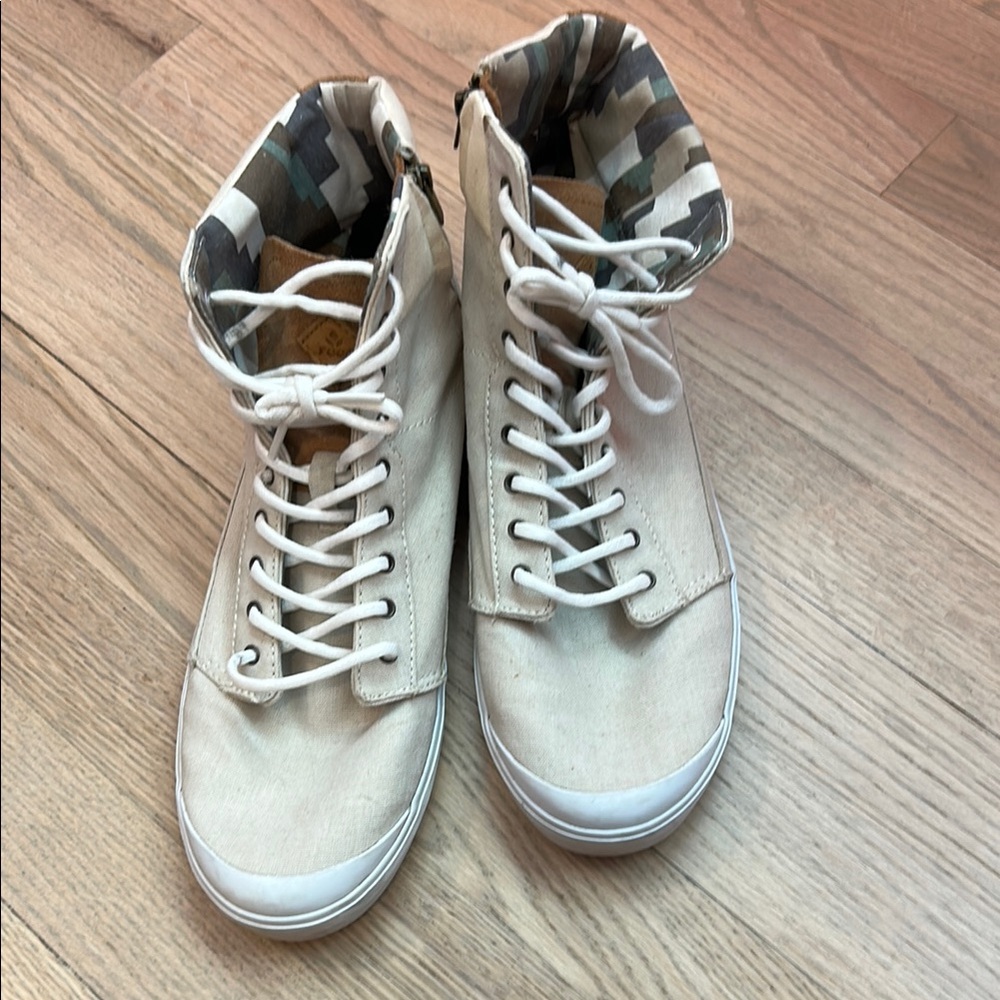Reef High-Top Canvas Sneakers